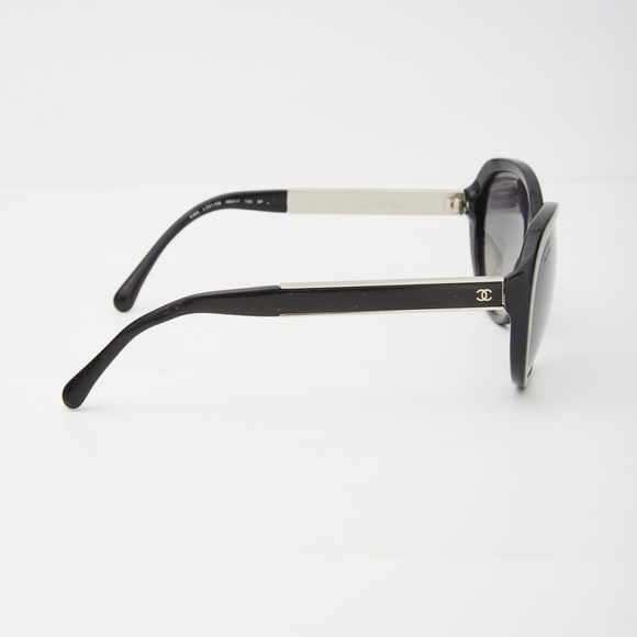 CHANEL INTERLOCKING CC LOGO CAT-EYE SUNGLASSES (5269) - Picture 4 of 9